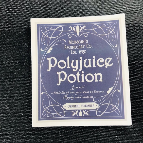 PolyJuice Potion witchy Sorceress Supreme Potion B0ttle Label Sticker - Picture 3 of 7